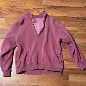 Abercrombie & Fitch Vintage Sunday Half Zip